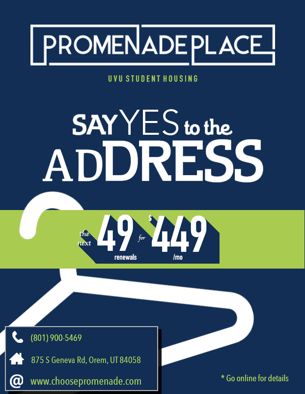 Promenade Place say yes to the address